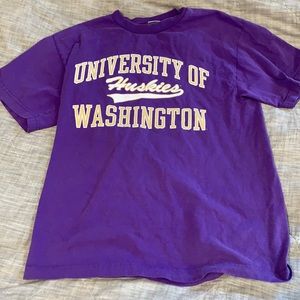 VINTAGE University of Washington t shirt